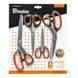 Набір ножиць універсальних PRECISION, 4 шт, HOME & GARAGE, DIY-SC208/SET-B