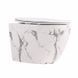 Унітаз підвісний Qtap Robin Ultra Quiet 520&times;365&times;340&nbsp;мм, Marble, із сидінням Slim Duroplast/Soft-close/Quick Release