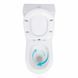 Унітаз-моноблок підлоговий Qtap Kolibri Ultra Quiet безобідковий із сидінням Soft-close WHITE QT10226380W