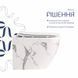 Унітаз підвісний Qtap Robin Ultra Quiet 520&times;365&times;340&nbsp;мм, Marble, із сидінням Slim Duroplast/Soft-close/Quick Release