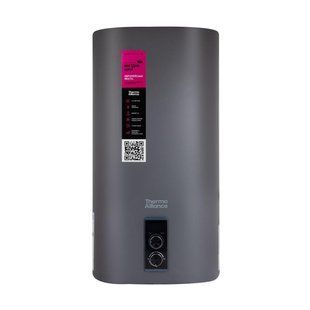 Водонагреватель электрический Thermo Alliance 50 л Grey, плоский вертикальный, мокрый ТЭН 2 кВт (0,8+1,2) DT50V20G(PD)/2G SD00055139 фото