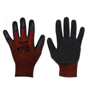 Рукавички захисні FLASH GRIP RED латекс, розмір 6, RWFGRD6 RWFGRD6 фото