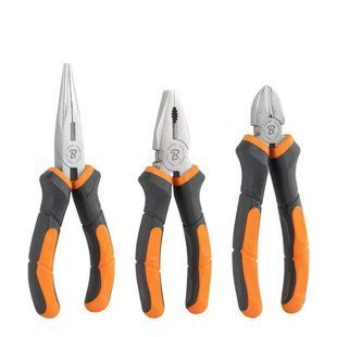 Набор плоскогубцев MASTER GRIP, 3 штуки, никелированные, HOME & GARAGE, DIY-PL12/1SET DIY-PL12/1SET фото
