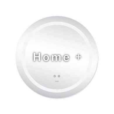 Дзеркало Lidz Aria R600 з LED-підсвіткою Touch, з антизапотіванням, з димером, рег. яскравості LD78LR600 SD00052337 фото
