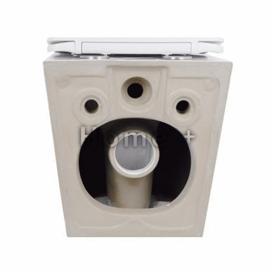 Унітаз підлоговий Qtap Robin безбарвний Ultra Quiet безобідковий із сидінням Soft-close WHITE QT13223381AW SD00052587 фото