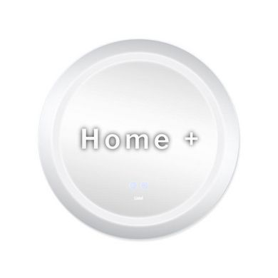 Дзеркало Lidz Aria R600 з LED-підсвіткою Touch, з антизапотіванням, з димером, рег. яскравості LD78LR600 SD00052337 фото