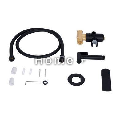 Набор для гигиенического душа Qtap Slavonice округлый QTSLA262BLM45917 Black Matt SD00052041 фото