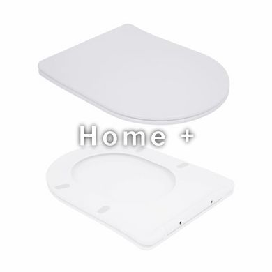 Унітаз підлоговий Qtap Robin безбарвний Ultra Quiet безобідковий із сидінням Soft-close WHITE QT13223381AW SD00052587 фото