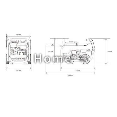 Генератор бензиновий GENERGY PANTICOSA 4 кВт 240043090 фото