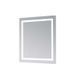 Зеркало Lidz Kubis (KU2) 700х800 с LED-подсветкой Touch, с антизапотеванием, с диммером, рег. яркости LD78LF9048070