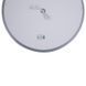 Дзеркало Lidz Aria R600 з LED-підсвіткою Touch, з антизапотіванням, з димером, рег. яскравості LD78LR600