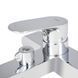 Смеситель для ванны Lidz Arrow 0061 (c душевым гарнитуром) (k35) LDARR0061CRM44956 Chrome