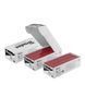 Лінійка розкладна, дерево, 2м, пружина, червоний, DIY-MFW21RD/12BOX