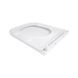 Сидіння для унітаза Qtap (Cardinal 620), White, з мікроліфтом Slim Duroplast, Quick Release QTSC179W50766