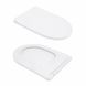 Унітаз підлоговий Qtap Arvin Ultra Quiet 630&times;350&times;795 мм із сидінням Soft-close, White QTARV27W49259
