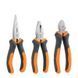 Набор плоскогубцев MASTER GRIP, 3 штуки, никелированные, HOME & GARAGE, DIY-PL12/1SET