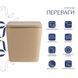 Унитаз подвесной Qtap Tern Ultra Quiet 520&times;345&times;325&nbsp;мм, Beige, с сиденьем Slim Duroplast / Soft-close / Quick Release