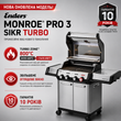 Газовый гриль Enders MONROE&reg; PRO 3 SIKR Turbo 800&deg;C с инфракрасной горелкой (Германия) 836133K фото
