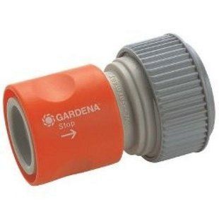 Конектор стандартний з автостопом Gardena 19 мм (3/4') і 16 мм (5/8') 02914-29.000 фото