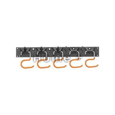 Планка на 5 тримачів для інструменту і 5 гачків, DIY-HG1810 DIY-HG1810 фото