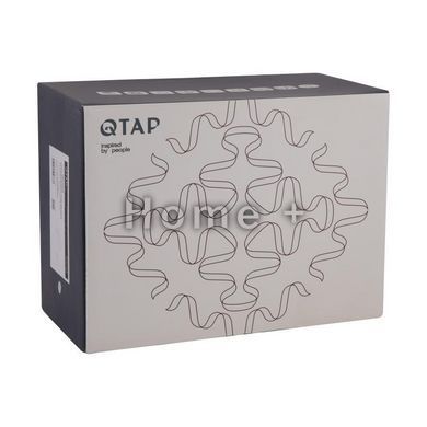 Смеситель для ванны Qtap Gemini (c душевым гарнитуром) QTGEM259CRW45683 Chrome/White SD00051807 фото