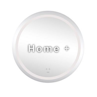 Зеркало Lidz Aria R800 с LED-подсветкой Touch, с антизапотеванием, с диммером, рег. яркости LD78LR800 SD00052338 фото