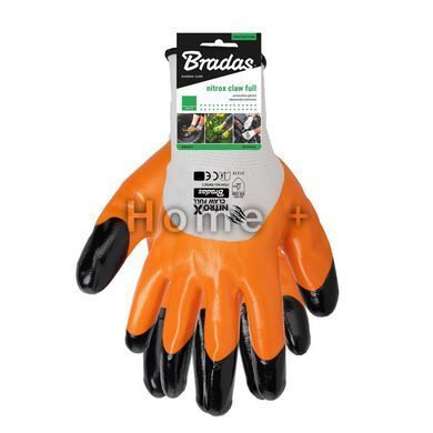 Рукавички захисні NITROX CLAW FULL, нітрил, розмір 10, RWNCF10 RWNCF10 фото
