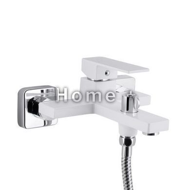 Смеситель для ванны Qtap Gemini (c душевым гарнитуром) QTGEM259CRW45683 Chrome/White SD00051807 фото