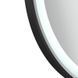 Зеркало Qtap Gemini 800х700 с LED-подсветкой Touch, с антизапотеванием, с диммером, рег. темп. цвета