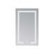 Зеркало Lidz Kubis (KU2) 500х800 с LED-подсветкой Touch, с антизапотеванием, с диммером, рег. яркости LD78LF936508048448