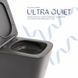 Унитаз подвесной Qtap Tern Ultra Quiet 520&times;345&times;325&nbsp;мм, Anthracite, с сиденьем Slim Duroplast / Soft-close / Quick Release