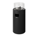 Уличный газовый обогреватель - камин ENDERS NOVA LED M BLACK (2,5 кВт) Германия