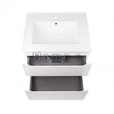 Комплект Qtap Scorpio 605х585х460 White тумба підвісна + раковина врізна QT1472TPB6013060CW SD00045090 фото