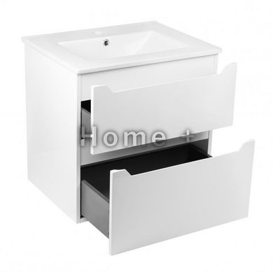 Комплект Qtap Scorpio 605х585х460 White тумба підвісна + раковина врізна QT1472TPB6013060CW SD00045090 фото