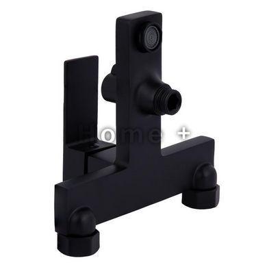 Змішувач для ванни Qtap Gemini (з душовим гарнітуром) QTGEM259BLM45682 Black Matt SD00051806 фото