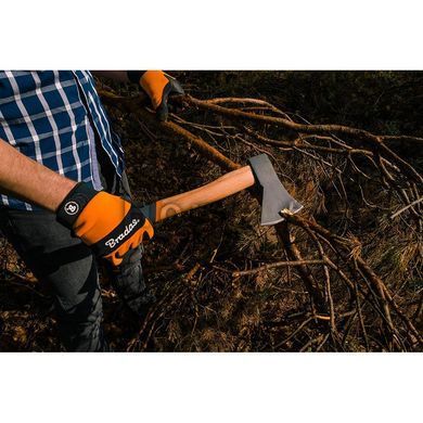 Сокира універсальна WOOD, 800 г, дерев'яний держак, KT-SW1080 KT-SW1080 фото
