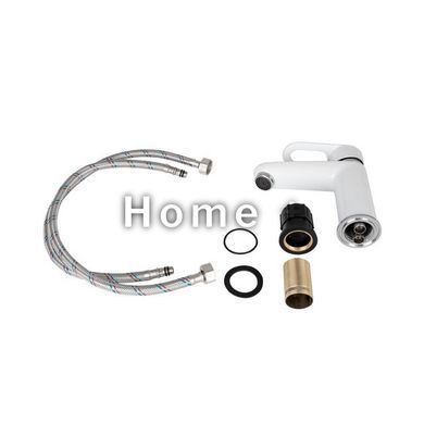 Змішувач для раковини Lidz Latwa 001 (k35) LDLAT001WHI45423 White SD00051547 фото