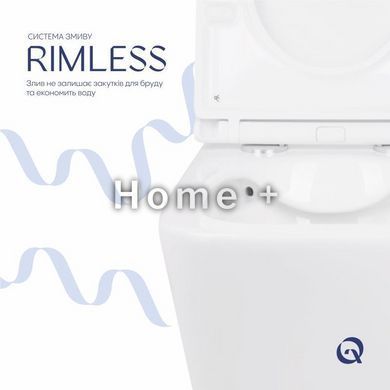 Унитаз подвесной Qtap Tern безободковый с сиденьем Soft-close QT1733052ERW SD00037240 фото