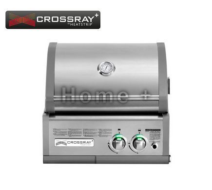 Встраиваемый газовый инфракрасный гриль CROSSRAY&reg; 2 by Heatstrip горелки Crossray (2 х 3,1 кВт) TCS2EU30 1772463250 фото