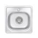 Кухонная мойка Brinex 3838 0,6 мм Satin (BRIN3835SAT06)