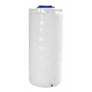 Ємність R Europlast 750 л вертикальна &Oslash; 79*170 см біла (вузька) 1583818987 фото
