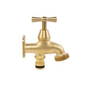 Кран шаровой садовый, быстроразъемное соединение/выход воды РЗ 3/4", BR-KST34 BR-KST34 фото