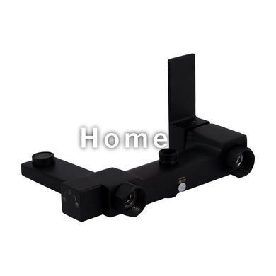Душова система універсальна Qtap Gemini на три споживачі (з виливом) QTGEM111BLM45686 Black Matt SD00051810 фото