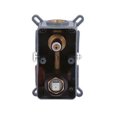 Душова система для душу Qtap Gemini прихованого монтажу на два споживачі QTGEM113BLM45697 Black Matt SD00051821 фото