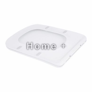 Qtap Сидіння для унітаза підлогового (Stenava) 435&times;345&times;30 мм, White, з мікроліфтом, Slim Duroplast, Quick SD00053190 фото