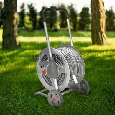 Візок металевий SILVER PRO для шланга 1/2" 70 м, AG333 1769527832 фото