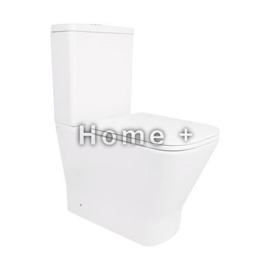Унитаз-компакт Qtap Cardinal Ultra Quiet безободковый с сиденьем Soft-close QT04222168AUQ3W SD00051950 фото
