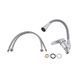 Смеситель для кухни Lidz Tani 008F3 с гибким изливом (k40) LDTAN008F3GCR39507 Grey / Chrome