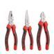 Набор плоскогубцев PRO, 3 штуки, никелированные CRV, HOME & GARAGE, DIY-PL13/1SET