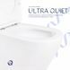 Унитаз-компакт Qtap Cardinal Ultra Quiet безободковый с сиденьем Soft-close QT04222168AUQ3W